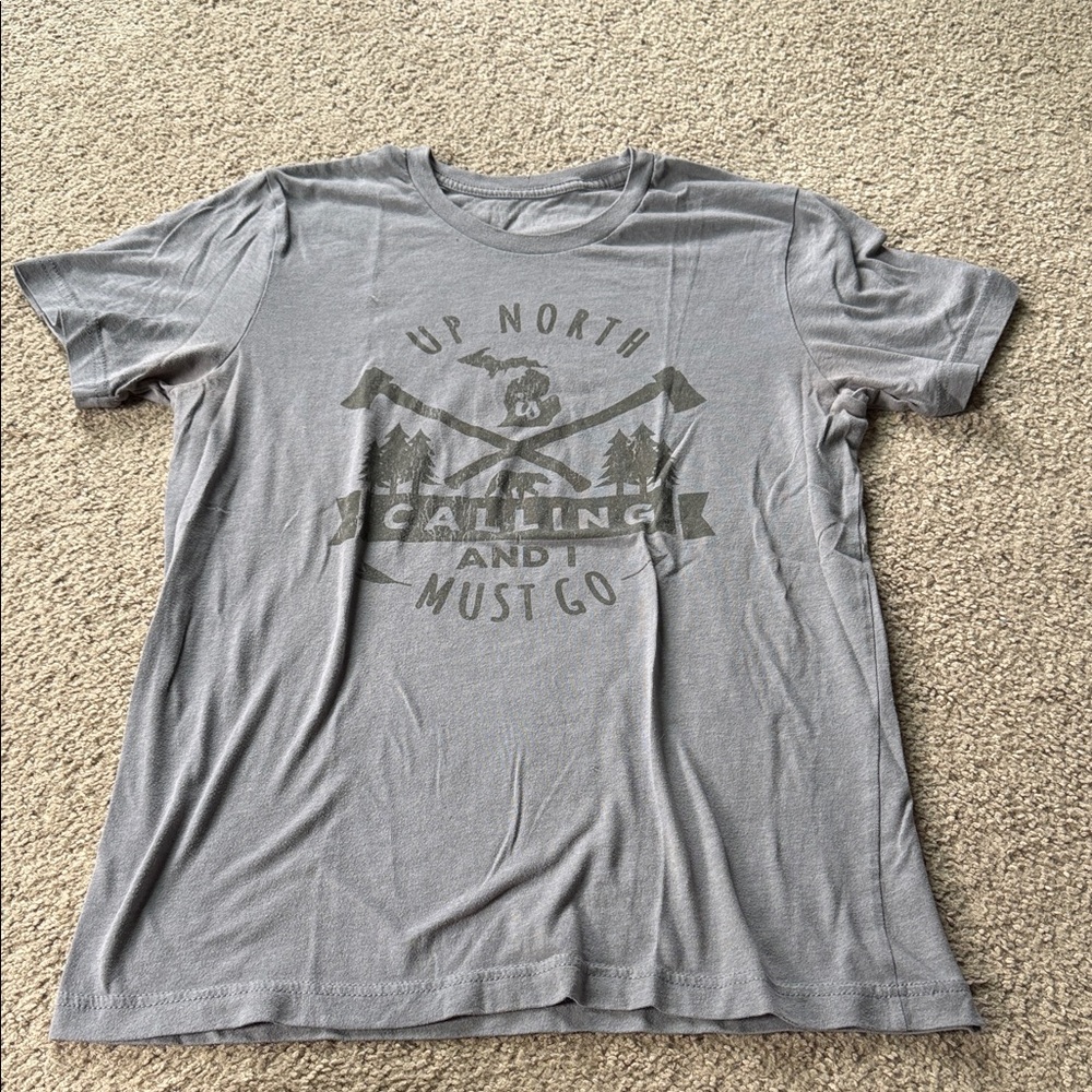 Gray Graphic T-Shirt